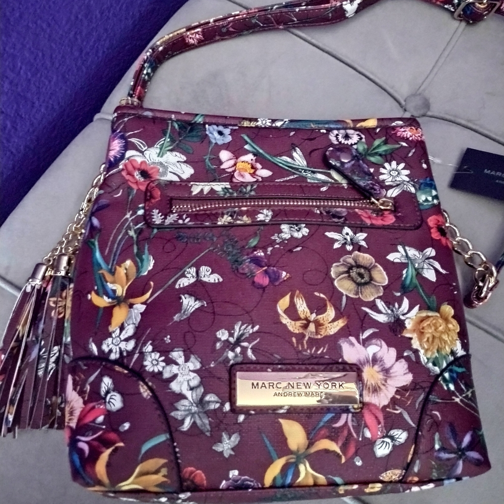New Floral Crossbody Marc NY Purse
